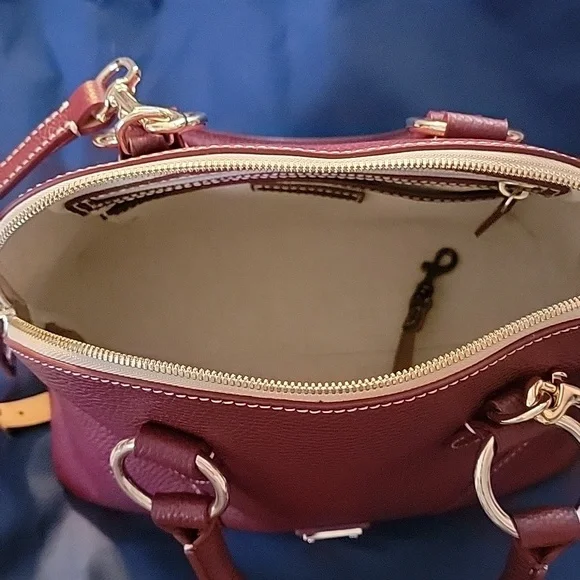 Dooney & Bourke Lucca Leather Satchel - Picture 5 of 13